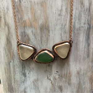 Sea Glass Copper Artisan Necklace